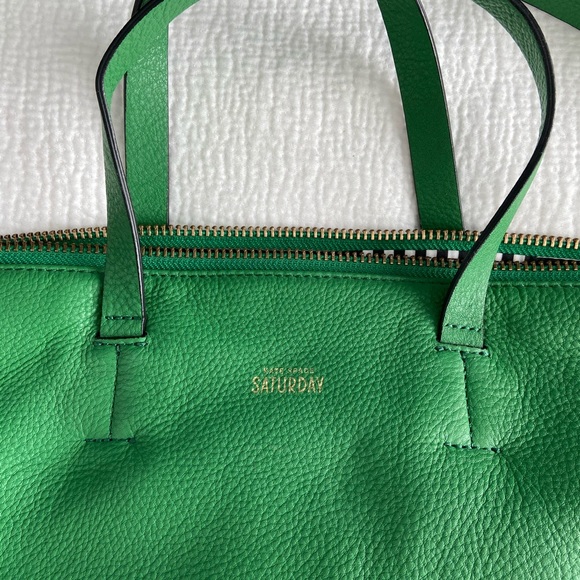 Kate Spade Saturday green leather freeform satchel - Picture 2 of 4